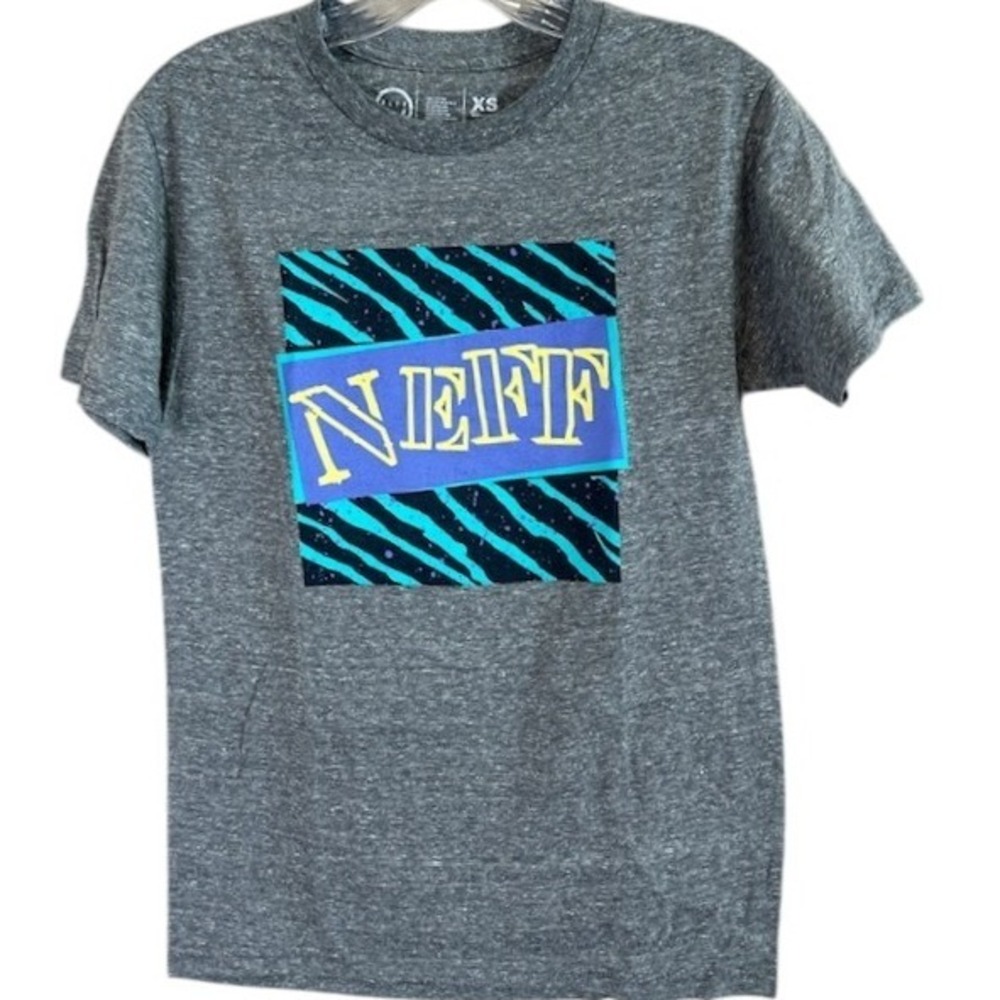 Neff‎ Headwear Men's Heather Gray 100% Cotton T-shirt  XS NWOT